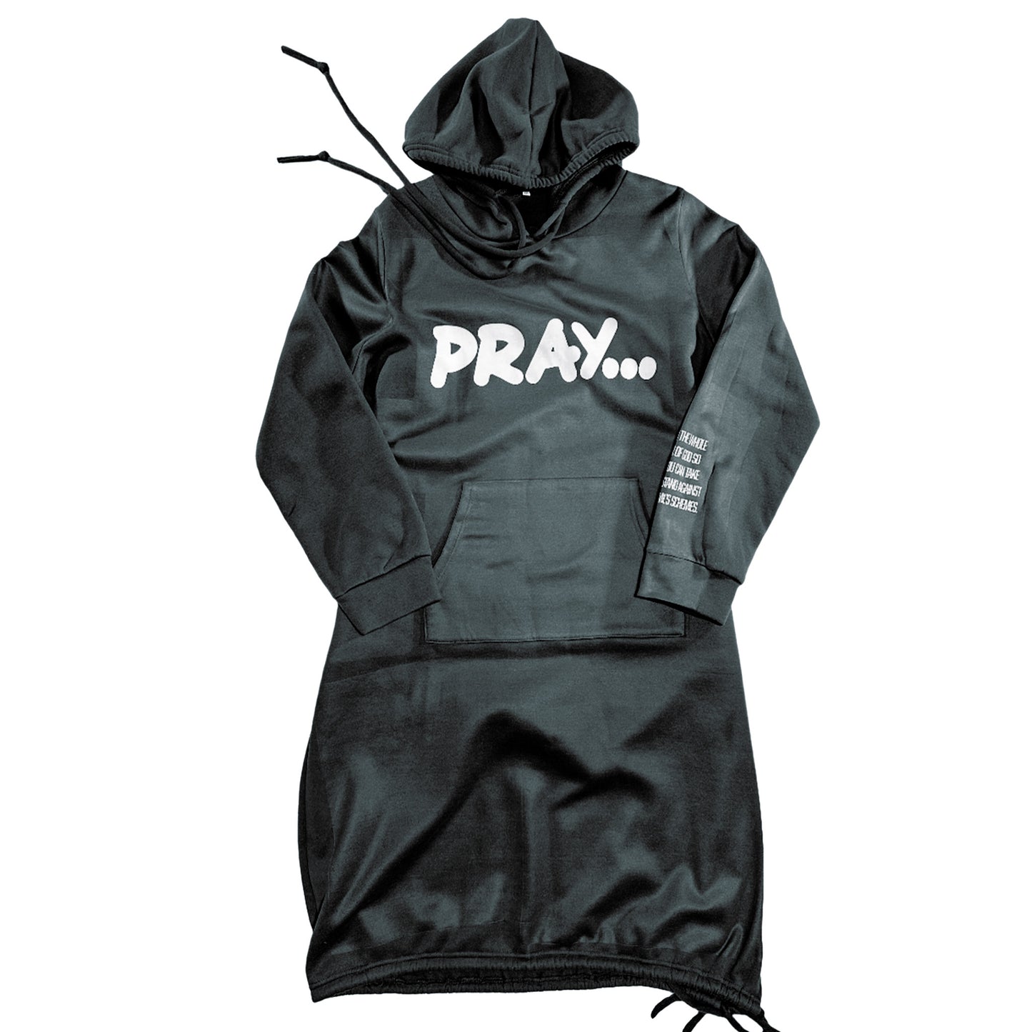Black Hoodie Dress