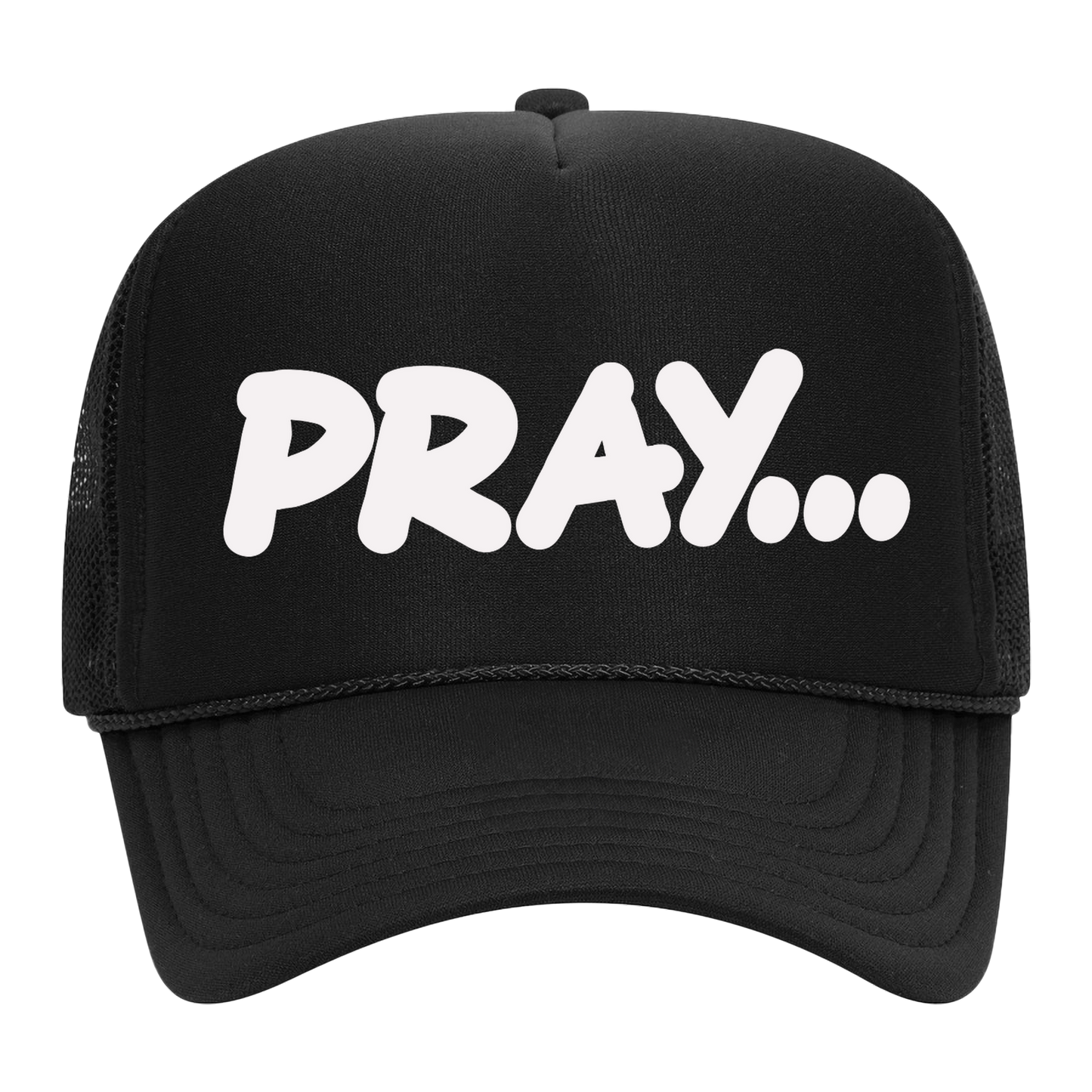 Black Trucker Hat