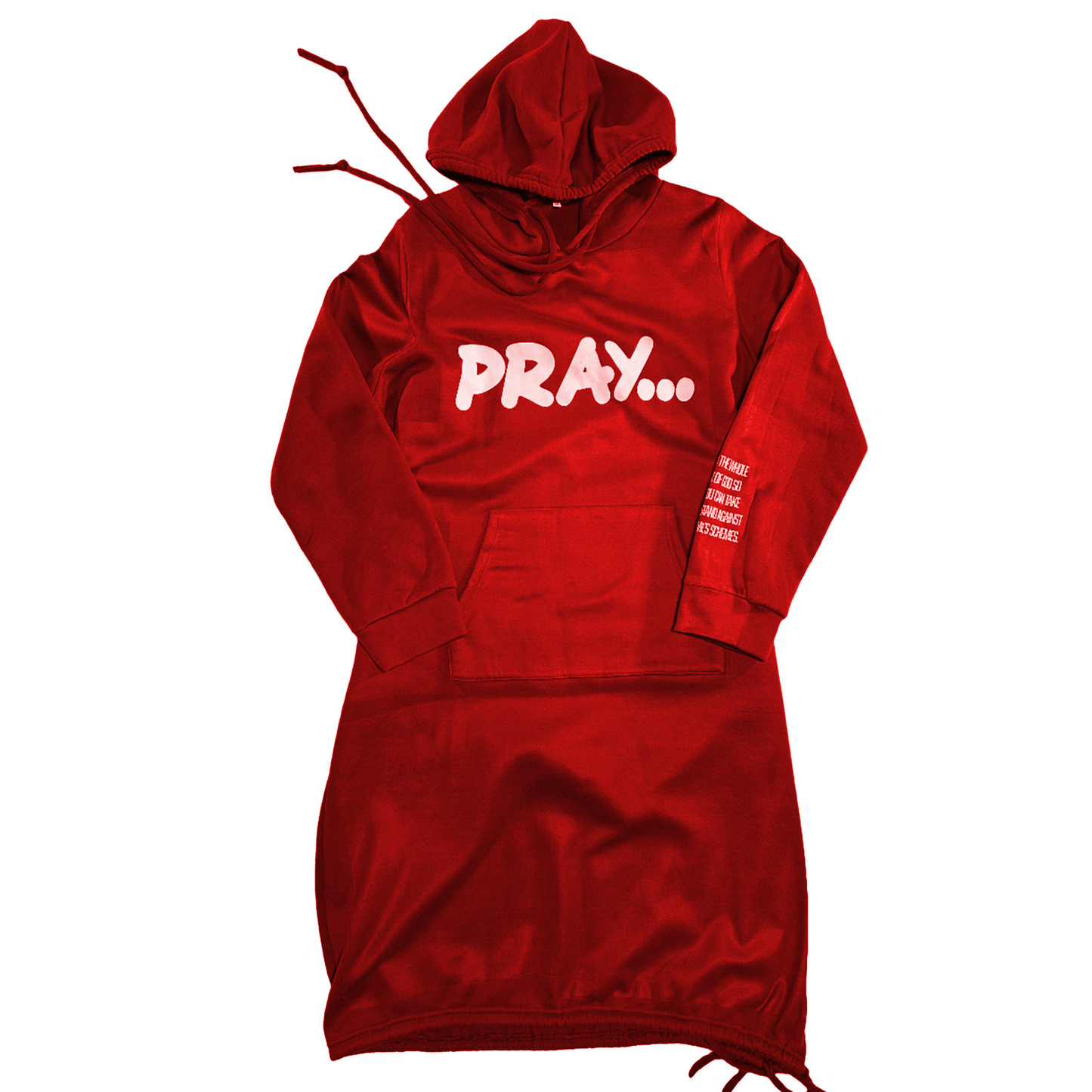 Red Hoodie Dress