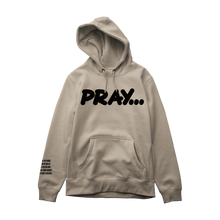 Load image into Gallery viewer, White &quot;Pray&quot; Hoodie
